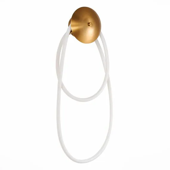 ST LUCE SL6102.301.30 Светильник настенный ST-Luce Латунь/Белый LED 1*30W 4000K, изображение 6