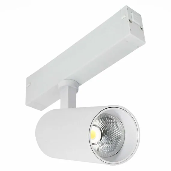 ST LUCE ST660.536.10 Светильник трековый Белый LED 1*10W 3000K 535Lm Ra>90 36° IP20 D40xH90 220V, изображение 2