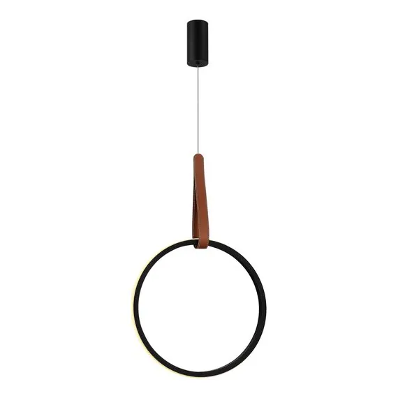 ST LUCE SL6131.403.20 Светильник подвесной ST-Luce Черный/Черный, Терракотовый LED 1*20W 4000K