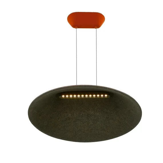 ST LUCE SL3001.723.01 Светильник подвесной ST-Luce Оранжевый,Серый/Оранжевый,Серый LED 1*12W, изображение 3