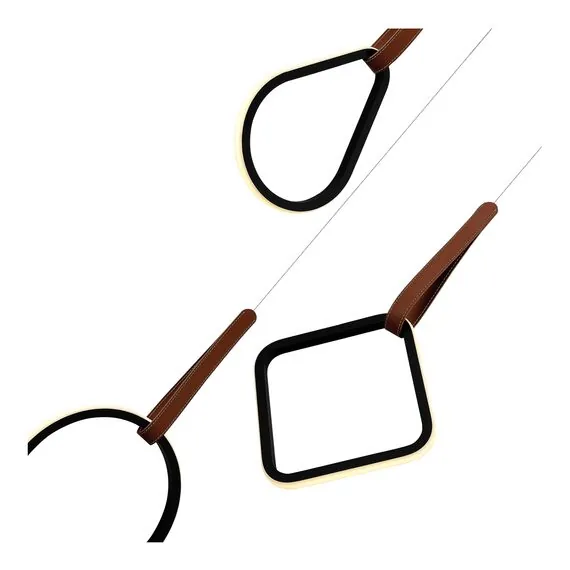 ST LUCE SL6131.403.36 Светильник подвесной ST-Luce Черный/Черный, Терракотовый LED 1*36W 4000K, изображение 2