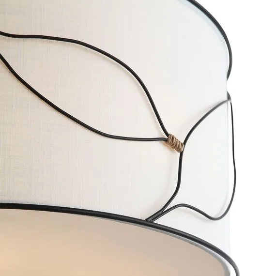 ST LUCE SL6228.413.03 Светильник подвесной ST-Luce Черный/Бежевый E27 3*60W, изображение 4