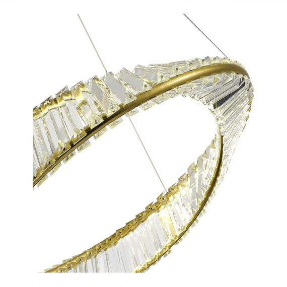 ST LUCE SL6204.301.01 Светильник подвесной ST-Luce Латунь/Прозрачный LED 1*32W 4000K, изображение 2