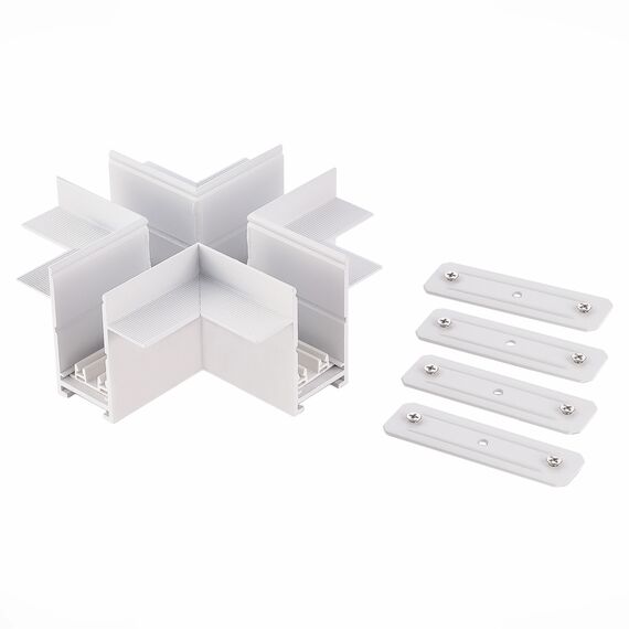 ST LUCE ST021.522.21 X- образный встраиваемый соединитель Skyline 220 Белый, изображение 2