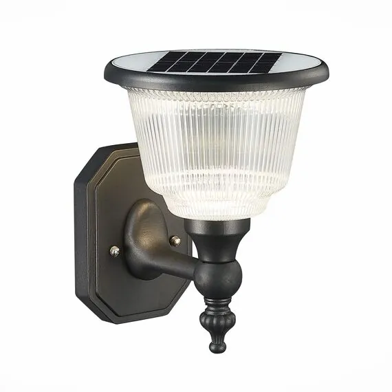 ST LUCE SL9502.401.01 Светильник уличный настенный ST-Luce Черный/Черный, Прозрачный LED 1*2W 3000-6000K, изображение 2