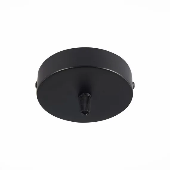 ST LUCE SL001.403.01 Потолочное крепление на одну лампу (круглое) Черный