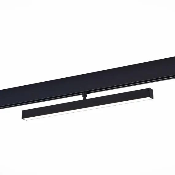 ST LUCE ST802.446.12 Магнитный трековый светильник Черный LED 1*12W 4000K 750Lm Ra>90 120° IP20 L405xW22,5xH, изображение 2