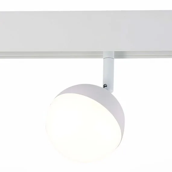 ST LUCE ST358.546.07 Магнитный трековый светильник белый LED 1*7W 4000K 520Lm Ra>80 120° IP20 L120xW90xH192