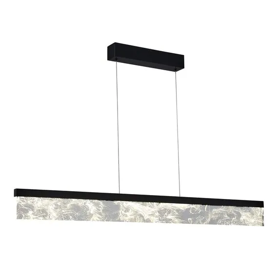 ST LUCE SL6234.403.45 Светильник подвесной ST-Luce Черный/Дымчатый LED 1*45W 4000K