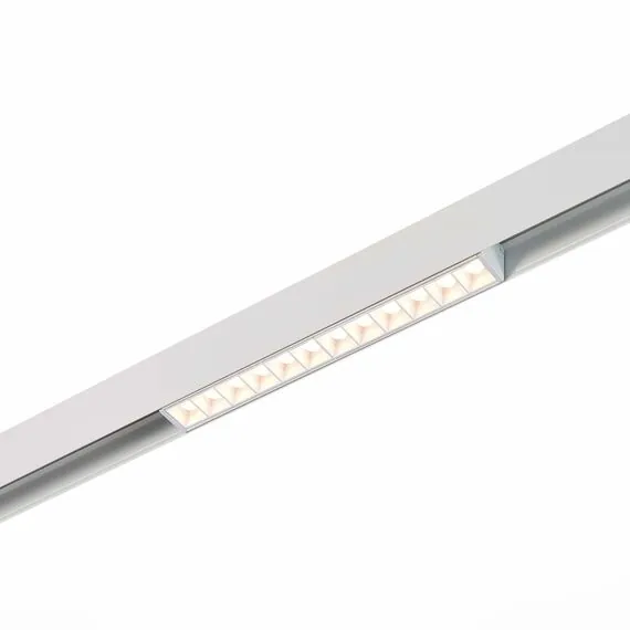 ST LUCE ST361.536.12 Магнитный трековый светильник белый LED 1*12W 3000K 1 009Lm Ra>80 36° IP20 L222xW22xH44, изображение 2