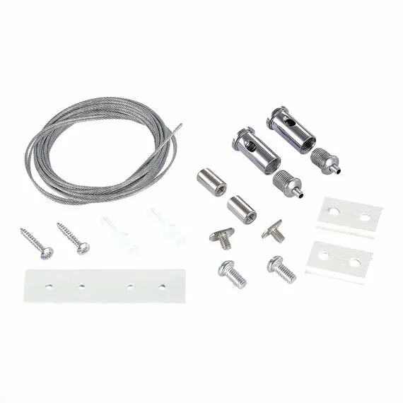 ST LUCE ST005.519.00 Тросовый подвес для магнитного шинопровода (2шт) Белый, изображение 2