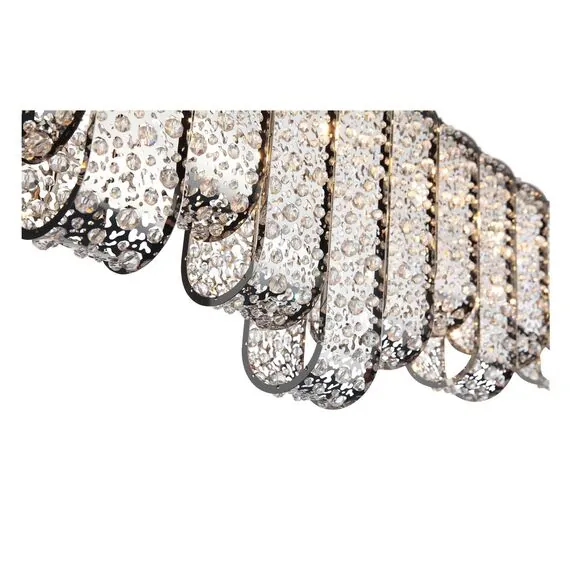 ST LUCE SL1117.103.07 Светильник подвесной ST-Luce Хром/Хром, Прозрачный G9 7*5W, изображение 2