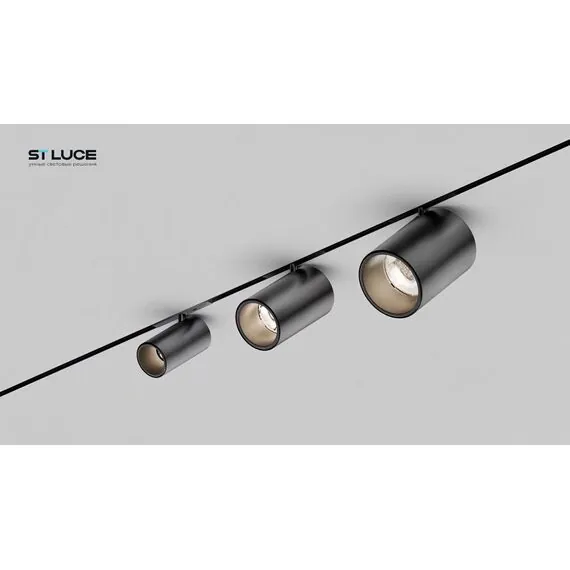 ST LUCE ST671.436.05 Магнитный трековый светильник Черный LED 1*5W 3000K 340Lm Ra>90 36° IP20 D35xH58 24V, изображение 10