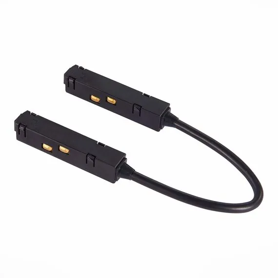 ST LUCE ST006.449.00 Коннектор питания угловой для магнитного шинопровода  Черный, изображение 4