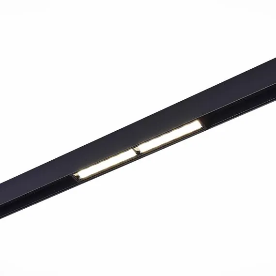 ST LUCE ST804.446.12 Магнитный трековый светильник Черный LED 1*12W 4000K 750Lm Ra>90 120° IP20 L220xW22xH46, изображение 2