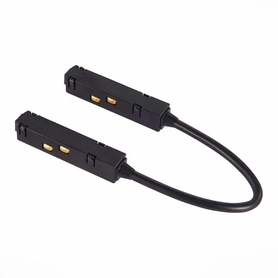 ST LUCE ST006.449.00 Коннектор питания угловой для магнитного шинопровода  Черный, изображение 8