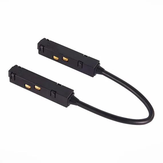 ST LUCE ST006.449.00 Коннектор питания угловой для магнитного шинопровода  Черный, изображение 7