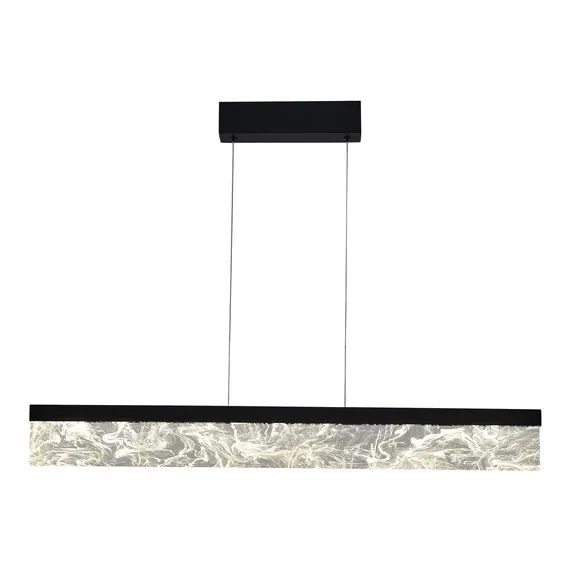 ST LUCE SL6234.403.36 Светильник подвесной ST-Luce Черный/Дымчатый LED 1*36W 4000K, изображение 3