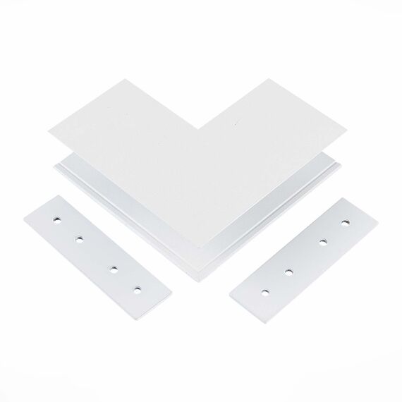 ST LUCE ST007.569.00 Внешний угол-соединитель для подвесного / накладного магнитного шинопровода Бел, изображение 2