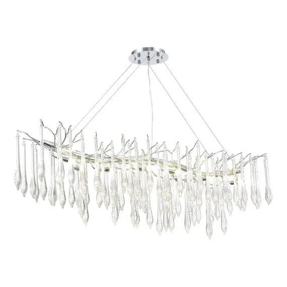 ST LUCE SL1660.113.12 Светильник подвесной ST-Luce Хром/Хром, Прозрачный G9 12*5W 4000K, изображение 3