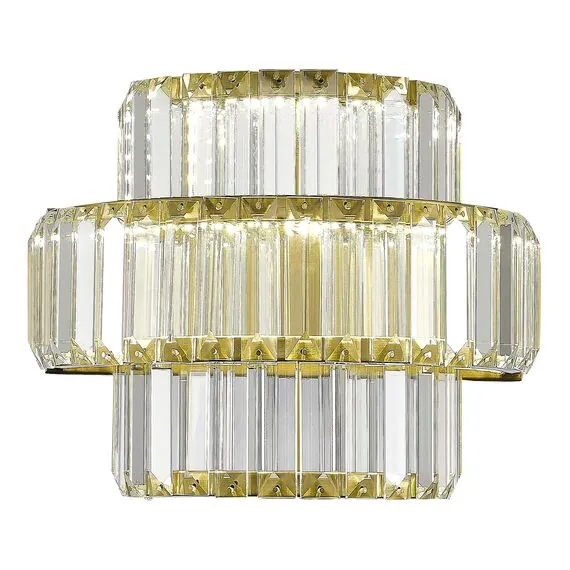 ST LUCE SL1622.311.01 Светильник настенный ST-Luce Латунь/Прозрачный LED 1*21W 4000K