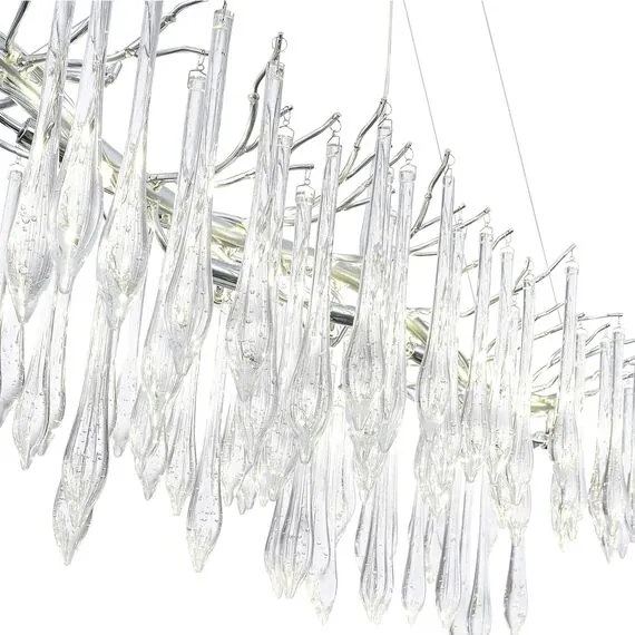 ST LUCE SL1660.113.12 Светильник подвесной ST-Luce Хром/Хром, Прозрачный G9 12*5W 4000K, изображение 2