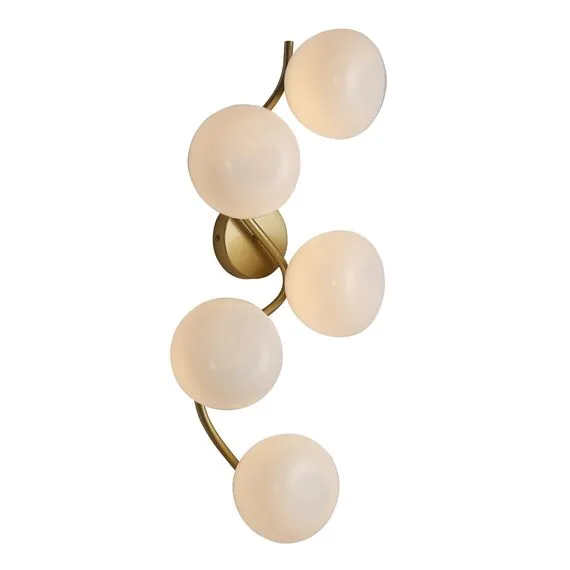 ST LUCE SL1519.301.05 Светильник настенный ST-Luce Латунь/Белый G9 5*5W 4000K