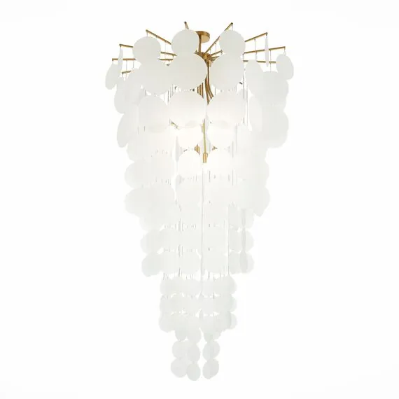 ST LUCE SL1231.303.12 Люстра подвесная ST-Luce Латунь/Белый E14 12*60W