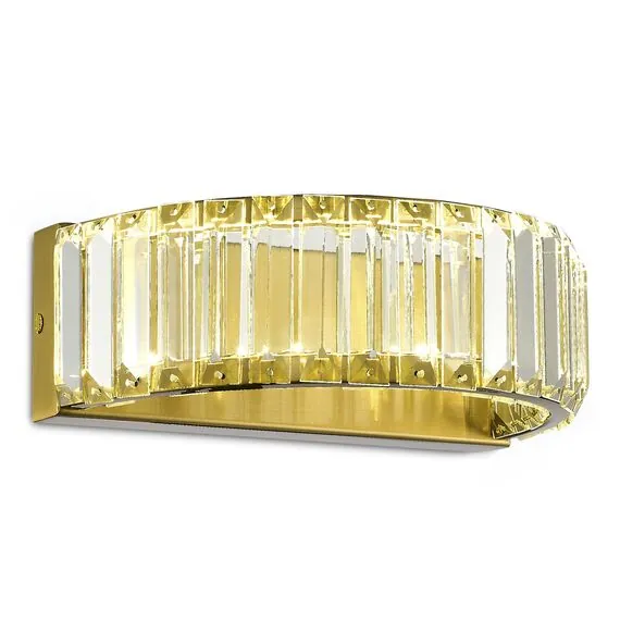 ST LUCE SL1622.301.01 Светильник настенный ST-Luce Латунь/Прозрачный LED 1*13W 4000K