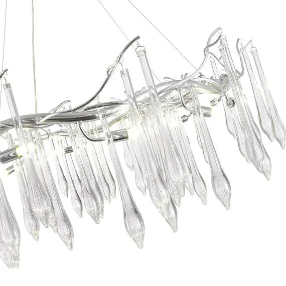 ST LUCE SL1660.103.12 Светильник подвесной ST-Luce Хром/Хром, Прозрачный G9 12*5W 4000K, изображение 2