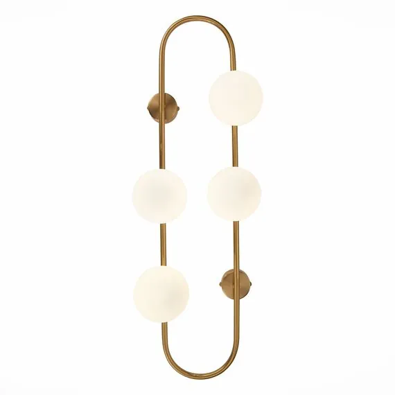 ST LUCE SL1149.301.04 Бра ST-Luce Латунь/Белый G9 4*5W