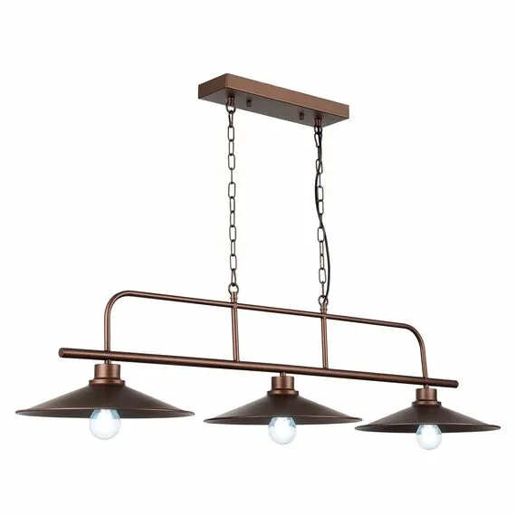 ST LUCE SL265.403.03 Люстра подвесная ST-Luce Кофейный/Кофейный E27 3*60W, изображение 2