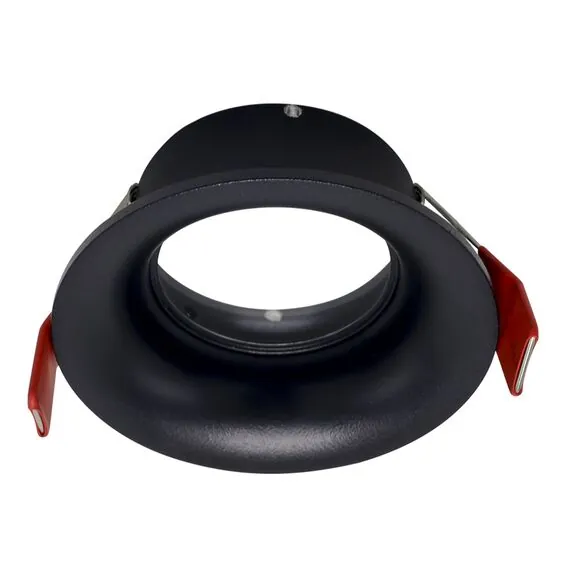 ST LUCE ST257.408.01 Светильник встраиваемый. Черный GU10 1*50W  IP65 D93xH53 220V Без ламп, изображение 2