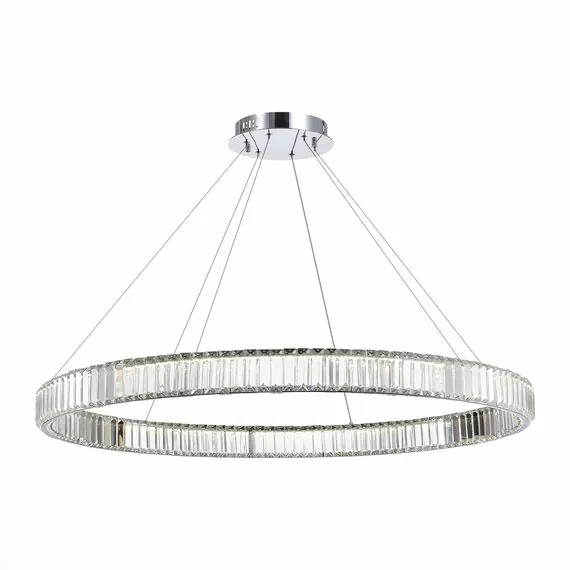 ST LUCE SL1622.183.01 Люстра подвесная ST-Luce Хром/Прозрачный LED 1*52W 4000K
