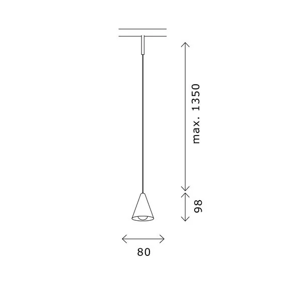 ST LUCE ST689.436.05 Магнитный трековый светильник Черный LED 1*5W 3000K Lm Ra>90 40° IP20 D80xH98 24V, изображение 5