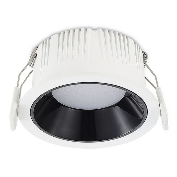 ST LUCE ST755.438.07 Светильник встраиваемый. Черный LED 1*7W 3000K 630Lm Ra80 120° IP20 D85xH45 100-240V, изображение 2