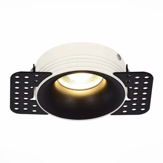 ST LUCE ST218.548.01 Светильник встраиваемый. Белый GU10 1*50W  IP20 D78xH30 165-265V Без ламп