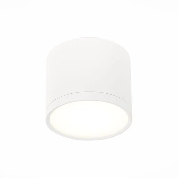 ST LUCE ST113.542.09 Светильник потолочный Белый LED 1*9W 4000K 702Lm Ra>90 120° IP20 D88xH75 170-240V