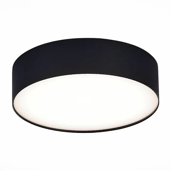 ST LUCE ST606.442.27 Светильник потолочный Черный LED 1*27W 4000K 2 430Lm Ra>90 120° IP20 D220xH55 185-265V