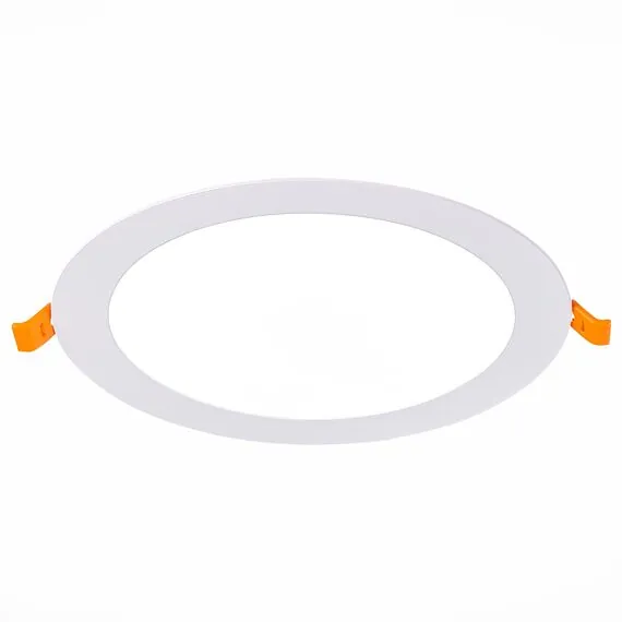 ST LUCE ST209.538.15 Светильник встраиваемый. Белый LED 1*15W 3000K 1 020Lm Ra80 110° IP20 D190xH8 90-265V, изображение 2