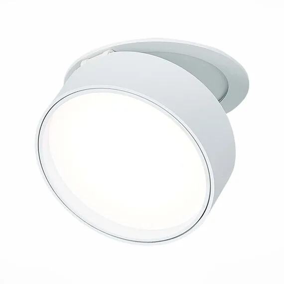 ST LUCE ST651.548.14 Встраиваемый поворотный светильник Белый LED 1*14W 4000K 1 100Lm Ra>90 120° IP20 D105xH, изображение 2