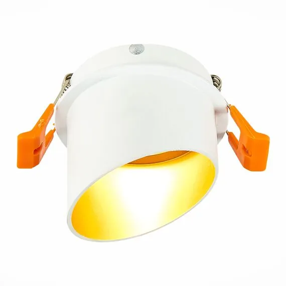 ST LUCE ST214.508.01 Светильник встраиваемый. Белый GU10 1*50W  IP20 L68xW68xH68 220V Без ламп