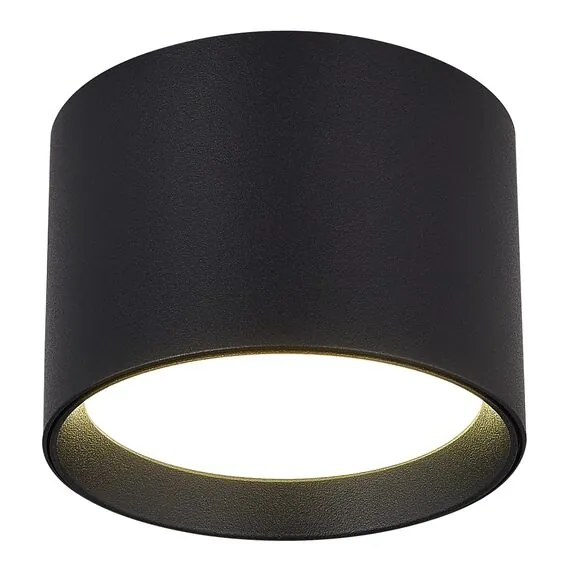 ST LUCE ST163.402.01 Светильник потолочный Черный GX53 1*50W IP20 D85xH60 220V Без ламп