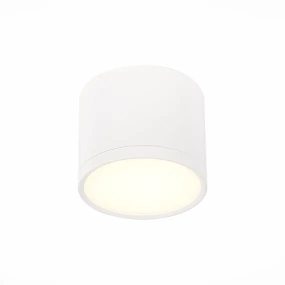 ST LUCE ST113.532.09 Светильник потолочный Белый LED 1*9W 3000K 702Lm Ra>90 120° IP20 D88xH75 170-240V