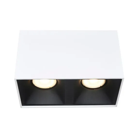 ST LUCE ST168.542.02 Светильник потолочный Белый GU10 2*50W IP20 L82,5xW165xH104 220V Без ламп