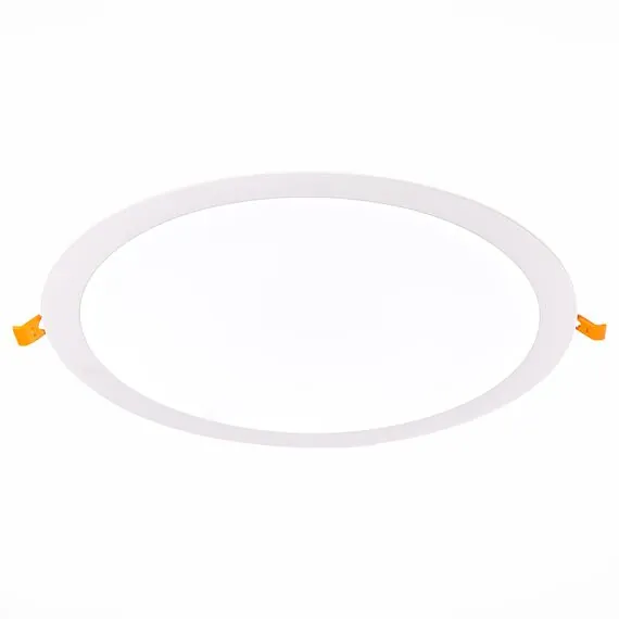 ST LUCE ST209.548.24 Светильник встраиваемый. Белый LED 1*24W 4000K 1 848Lm Ra80 110° IP20 D300xH8 90-265V