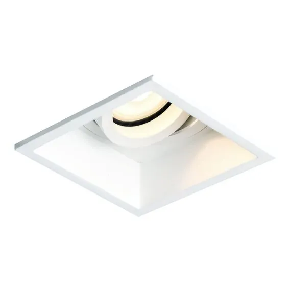 ST LUCE ST261.518.01 Светильник встраиваемый. Белый GU10 1*50W IP20 L91,5xW91,5xH5,2 220V Без ламп