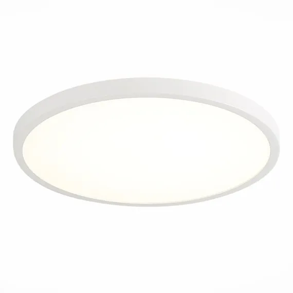 ST LUCE ST601.532.18 Светильник потолочный Белый LED 1*18W 3000K 1 620Lm Ra>90 120° IP20 D225xH25 220V