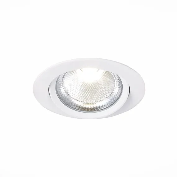 ST LUCE ST211.548.24.36 Светильник встраиваемый. Белый LED 1*24W 4000K 1 800Lm Ra80 36° IP20 D138xH88 220-240V, изображение 3