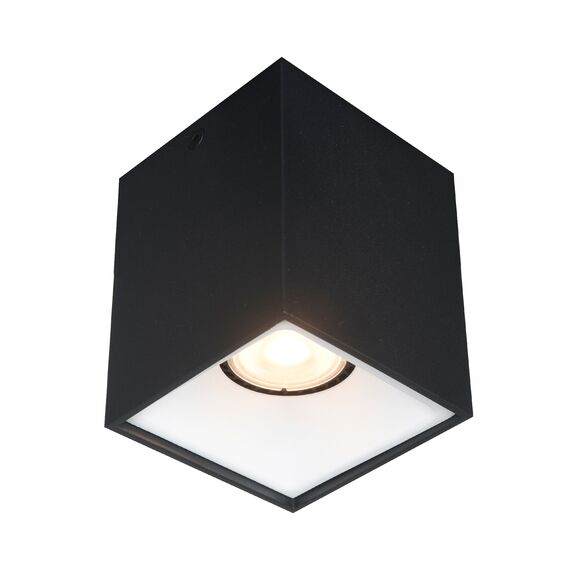 ST LUCE ST168.452.01 Светильник потолочный Черный GU10 1*50W IP20 L82,5xW82,5xH104 220V Без ламп